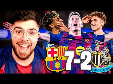 Barcelona's historic 7-2 victory over Newcastle in the Champions League: Atlético awaits in the q...