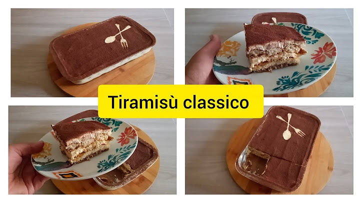Tiramisù classico😋💯 طريقة تحضير تيراميسو الإيطالية