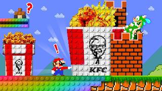 Famous What If Everything Mario Touches Turns Into LEGO in Super Mario Bros. ADN MARIO GAME Wealth