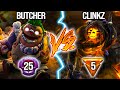 So Sad For Clinkz When He Meets This Master Pudge | The Toy Butcher Mid | Pudge Official