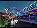 جنى وجنات واحمد راحو اغرب واجمل مدينة ملاهي تحدي 24ساعة في الملاهي Amusement Park Challenge 