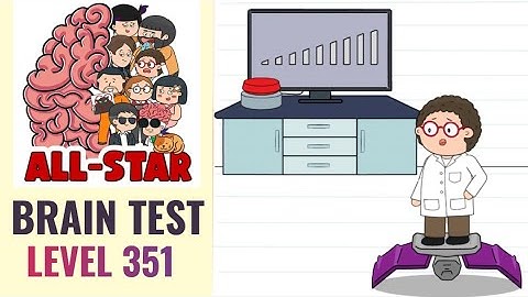 Brain Test All Star Level 351 | He must test his new glider | Walkthrough