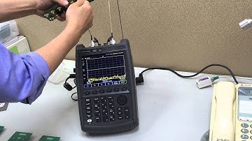 S21 Insertion Lose Measurement of Inductor