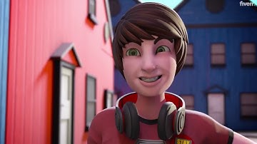 2d animation , 3d animation video , cartoon animation ,cartoon music video - Best Character