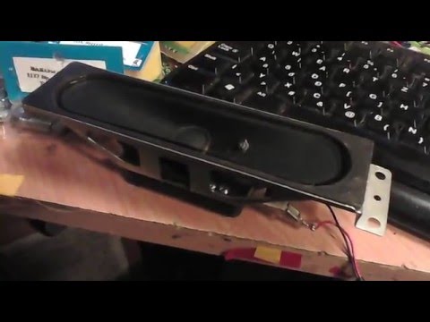 Panasonic TV Speaker TH-37PX70BA EAS16506A - YouTube