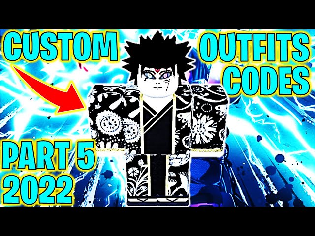 ⭐NEW SHINDO LIFE CUSTOM OUTFITS CODES #34⭐ in 2023