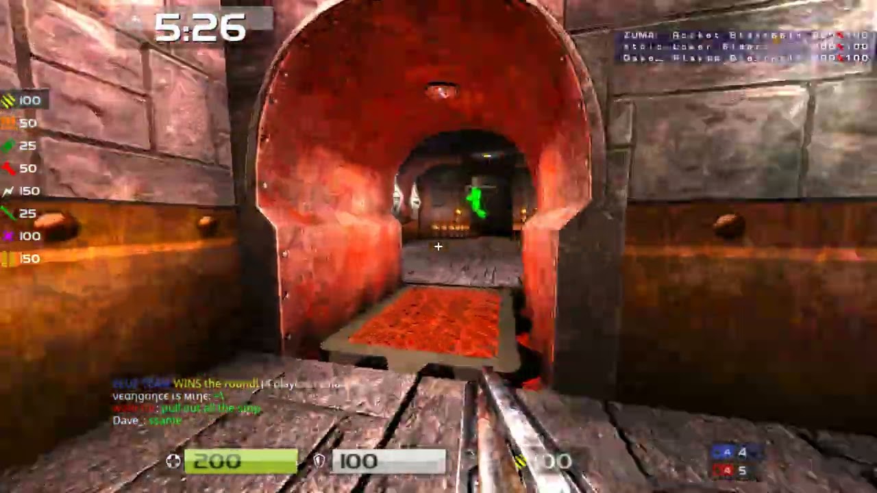 Quake Live: Server: TD8 Premium TX #3 POV: K1NG - Map: campgrounds Gametype: CA_20260213_v2