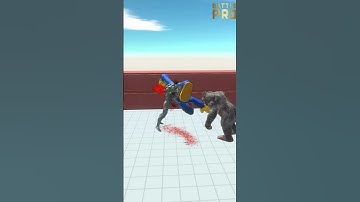 Huggy Wuggy vs Scourge and Goro The Giant - Animal Revolt Battle Simulator