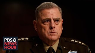 Milley, military leaders contradict Biden on support for complete Afghanistan withdrawal