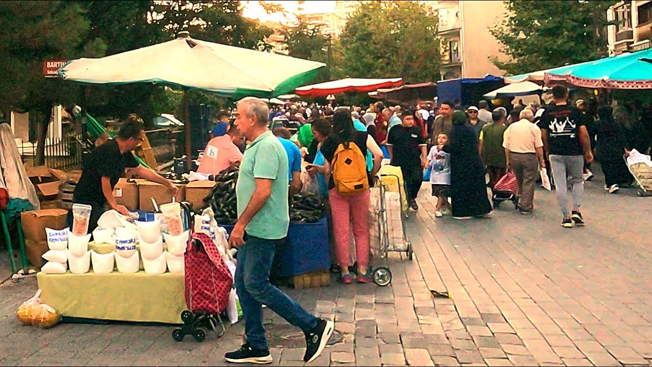 Ankara [4k60fps], Keçiören'de Gezinti: Cumhuriyet, Kızlarpınarı, Aşıkpaşa- Strolling Around Kecioren