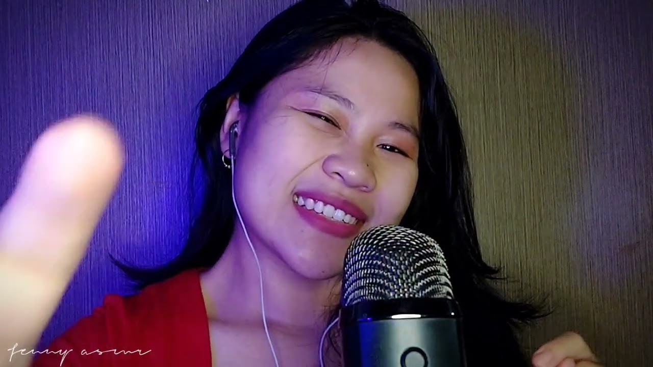 MOUTH SOUND ASMR, FOREHEAD MASSAGE, HAND SOUND ASMR, HAND MOVEMENT ASMR | ASMR INDONESIA