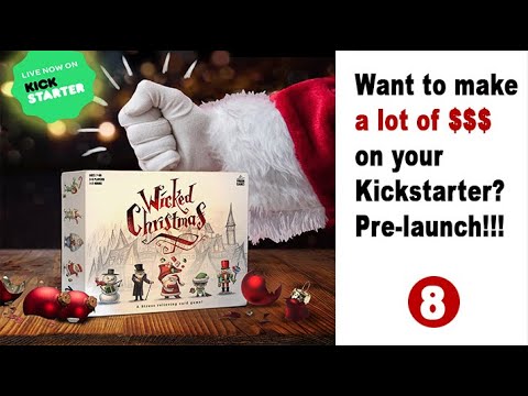 Want to make a LOT of MONEY on your Kickstarter? Pre-Launch!!!