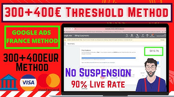 Google Ads Threshold 350$ Trick   Adwords Threshold Method 2022 Latest Working Trick
