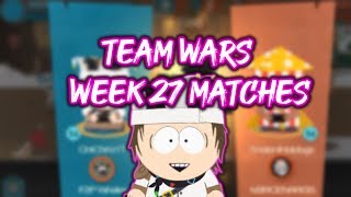Team Wars - Week 27