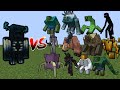 Warden VS Mutant Mobs - Minecraft Mob Battle -