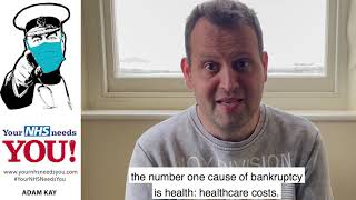 Thumbnail for Adam Kay: "The NHS has been systematically underfunded for at least a decade."