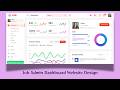 Job Portal Admin Dashboard Design 2026 | Clean UI/UX & Responsive Layout