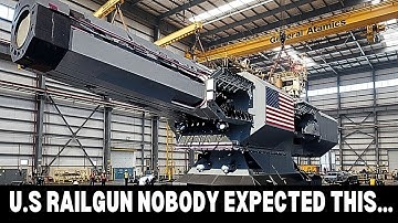 U.S. Railgun Is Back 2025 | After Japan’s Railgun Test… The U.S. Just Fired Back.