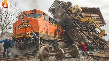 Most Unbelievable Train Moments Caught on Camera - Best of Month #219