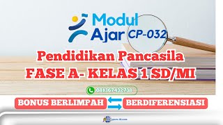 modul ajar pendidikan pancasila kelas 1 sd edisi revisi (sesuai CP 032 Tahun 2024)