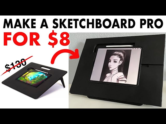 DIY iPad Stand for Drawing - Hydrangea Treehouse