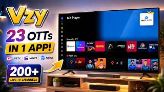 VZY App — 23 OTTs in 1 | VZY on Smart TV 🔥 | Live TV App on Smart TV - VZY screenshot 2