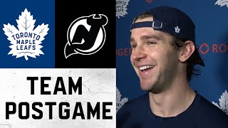 Maple Leafs Media Availability | Postgame at New Jersey Devils | April 09, 2024