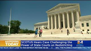 Supreme Court Hears Case On State Power To Redraw District Lines