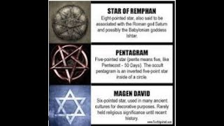 Star of David VS Star of Remphan VS the pentagram