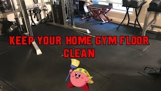 Easy Way to Keep Your Gym Floor Clean!