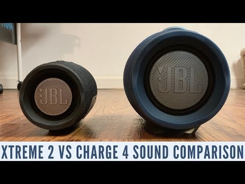 JBL Charge 4 vs JBL Xtreme 2 Sound Comparison