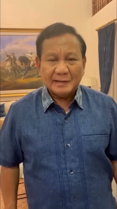 Ucapan selamat ulang tahun dari Prabowo #prabowo #prabowopresiden2024 #prabowosubianto #shorts