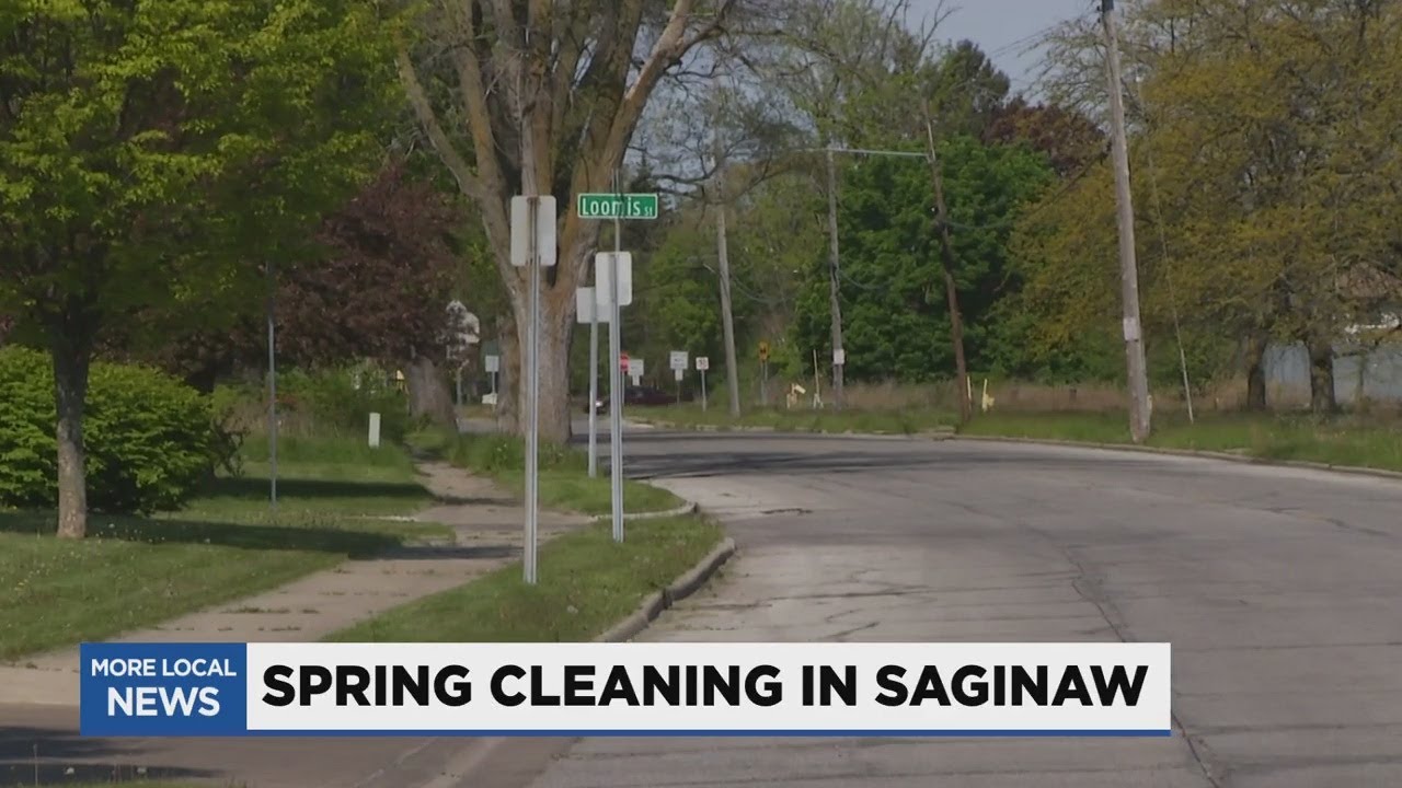 Residents come together to clean up Saginaw YouTube