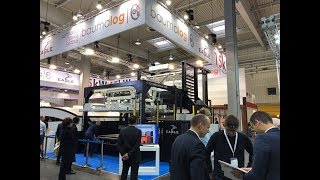 MonoTower automated storage system presented by Baumalog at EuroBLECH exibition in Hanover