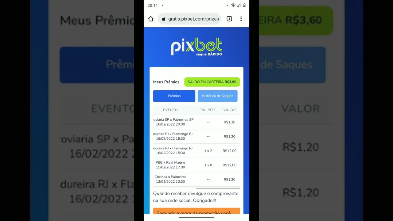 como ver minha aposta no pixbet