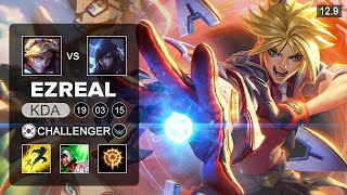 Ezreal vs Aphelios ADC - KR Challenger - Patch 12.9 Season 12 Ezreal vs Aphelios ADC - KR Challenger - Patch 12.9 Season 12