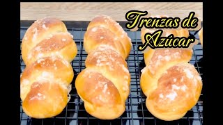 Receta TRENZAS DE AZÚCAR Rápidas y fáciles @RecetasRicasdeIrene