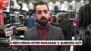 X-Men Erkek Giyim Mağazası 3. Şubesini Açtı