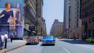 Los Angeles 1960s, Hollywood and Downtown | 4k and Remastered