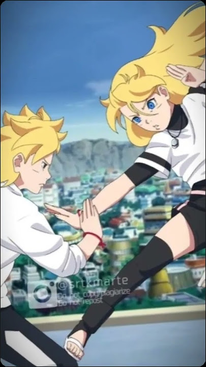 Hokuto and Sanada edit #hokuto #sanada #uzumaki #uchiha #boruto #sarada