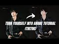 HOW TO CHANGE NORMAL PICTURE INTO ANIME (TIKTOK)