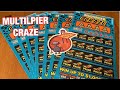 Multiplier craze ticket california lottery scratchers