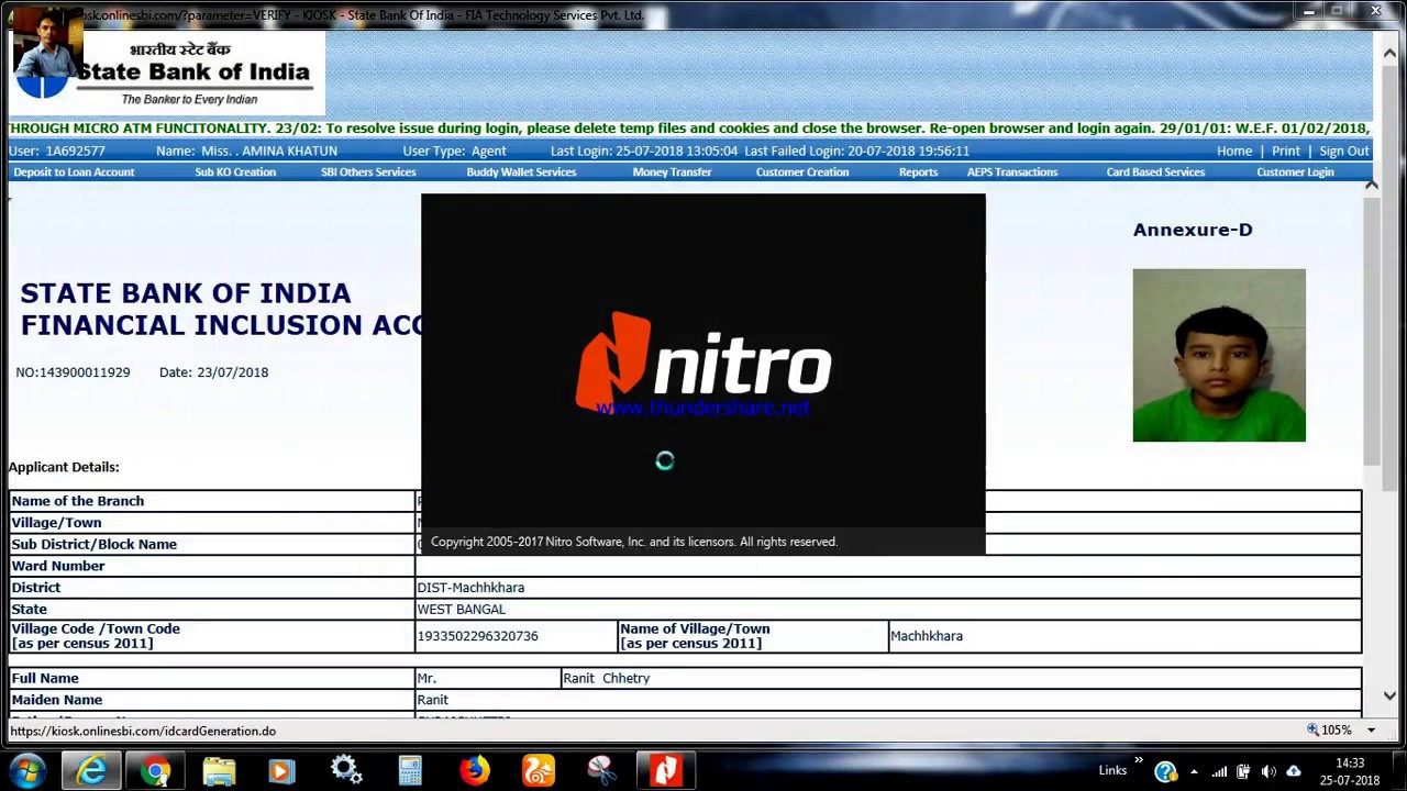 How To Edit SBI CSP Account Opening Form Save As Softcopy At Your PC sbi-gold-international-debit-card-unboxing-benefits-sbi-visa-atm-card