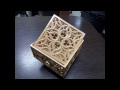 Шкатулка в готическом стиле на станке ЧПУ/ Gothic wooden box
