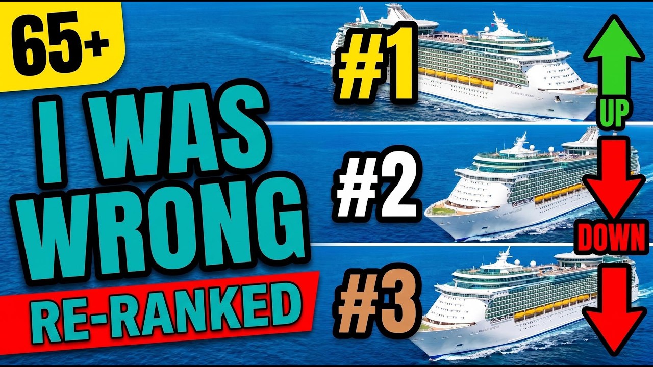 I Re-Ranked Senior Cruises After 100 Comments — Here's What Changed