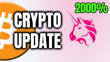UNISWAP (UNI) OVER 2000% // BITCOIN & CRYPTO UPDATE