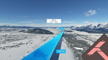 [4K Ultra] FS 2020 Landing challenges [#1 Jackson (KJAC), Cessna Citation CJ4]