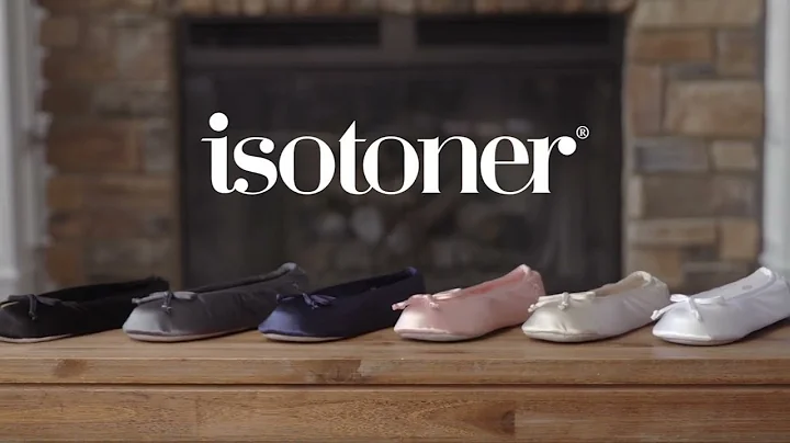 Isotoner Satin Ballerina