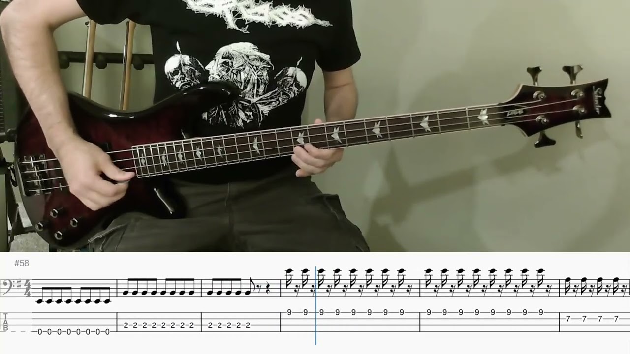 Fugazi - Blueprint (bass cover with tab)