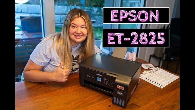 Epson ET-2825 Tintenstrahldrucker TEST: Was bietet dieser Drucker? - YouTube